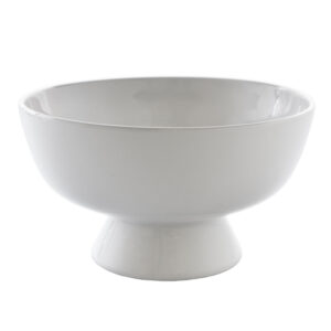 footed salad bowl
