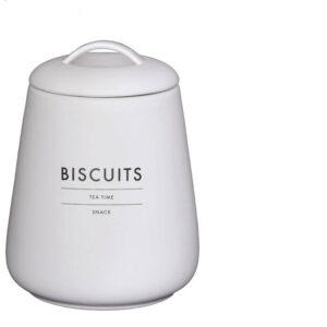 NEWstoneware biscuit cannister 20cm