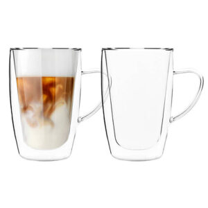 320ml double walled macchiato mugs