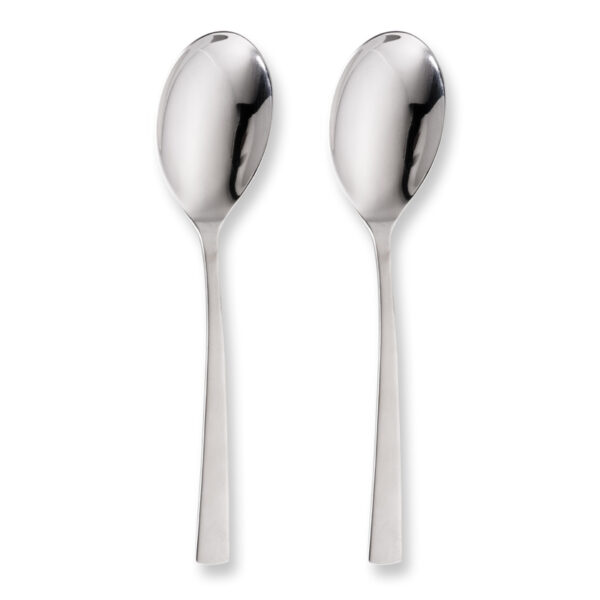 2 newport table serving spoons