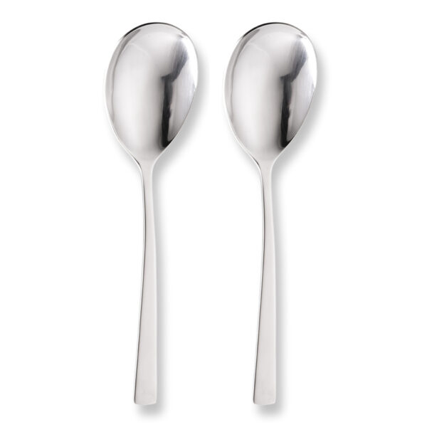 2 newport salad spoons