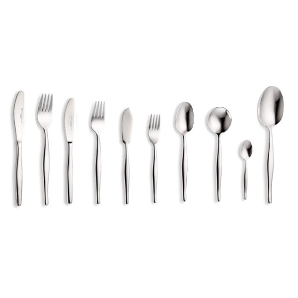 slimline 112 piece cutlery set