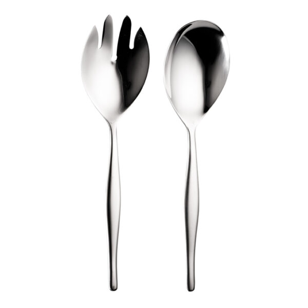 slimline 2 piece salad set