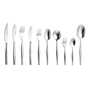 slimline 75 piece canteen with steak knives and cake forks