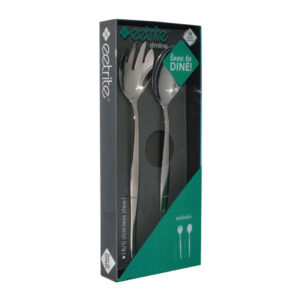 slimline salad serving set