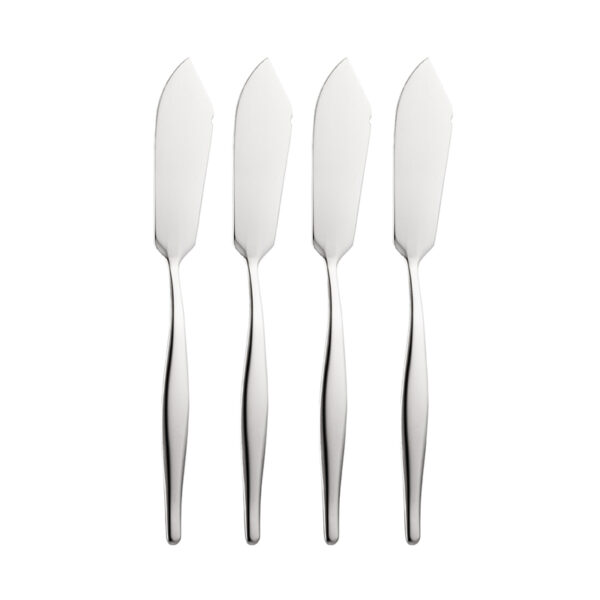 slimline 4 piece butter knife set