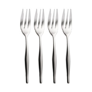 4 slimline cake forks