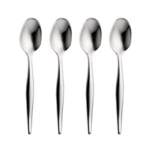 4 slimline coffee spoons