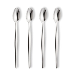 4 slimline soda spoons