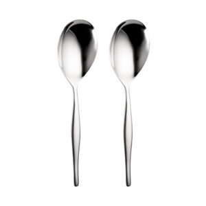 2 slimline serving spoons