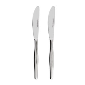 2 slimline table knives