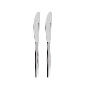 2 slimline dessert knives