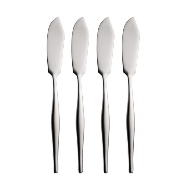 4 slimline fish knives