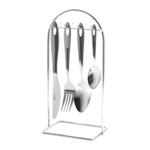teardrop 16 piece hanging cutlery set
